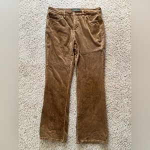 Ralph Lauren Yellow Corduroy Pants